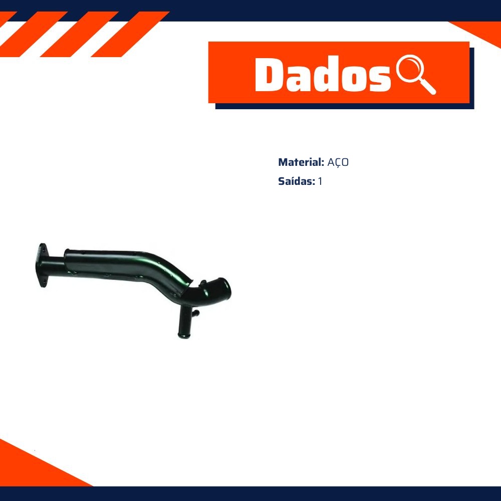 Tubo de Água do Motor - Expeditubo - 3315-A
