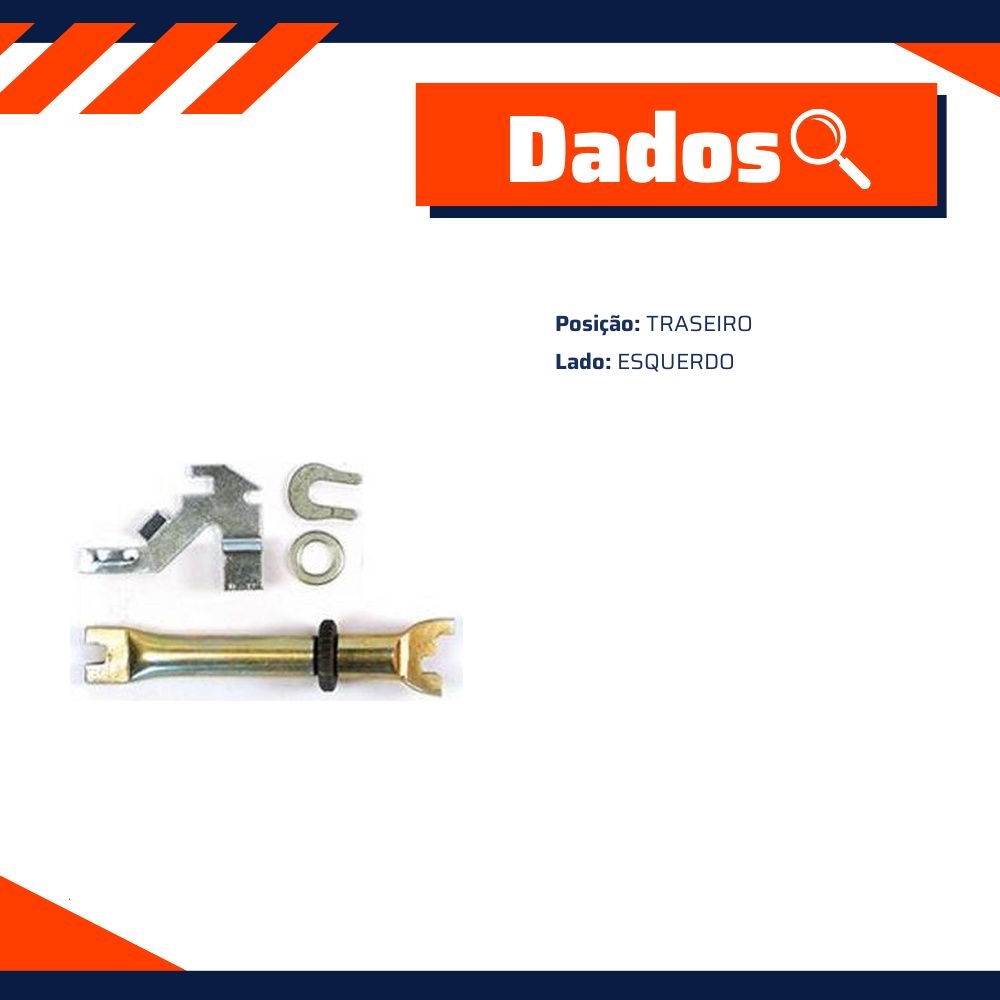Regulador Freio Automático Traseiro Esq - Kit & Cia - 15245