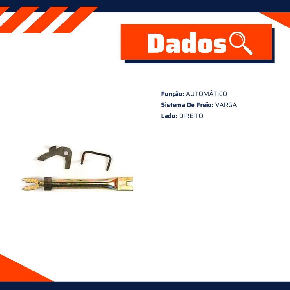 Regulador de Freio Automático Direito para Ford Pampa - Kit & Cia - 15258