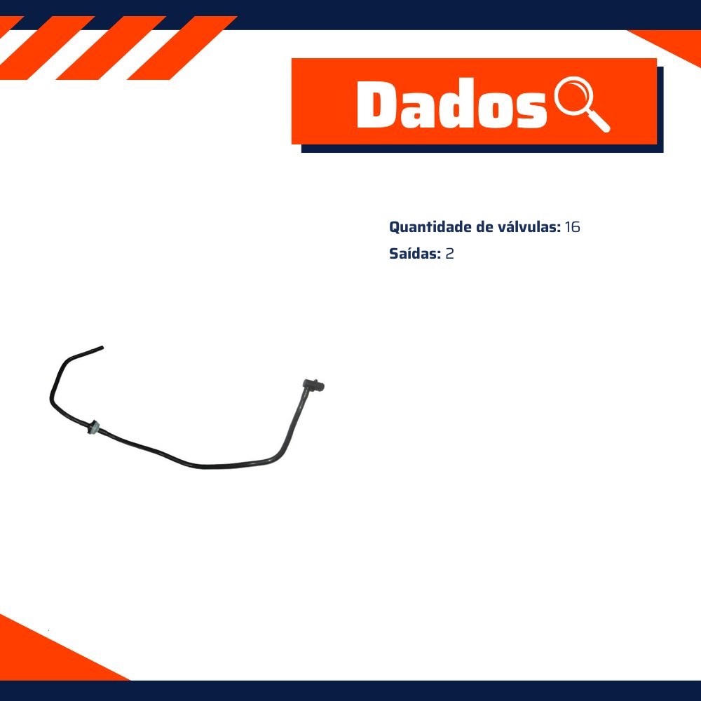 Tubo de Freio para Ford Courier e Fiesta - Brogliplast - BRO.01.09.011
