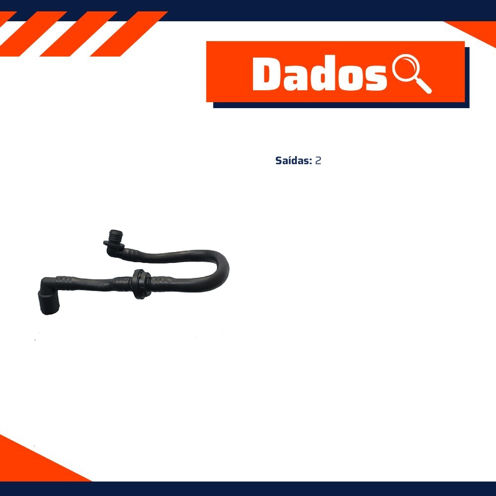 Tubo de Freio para Volkswagen Gol e VOYAGE - Brogliplast - BRO.01.09.065
