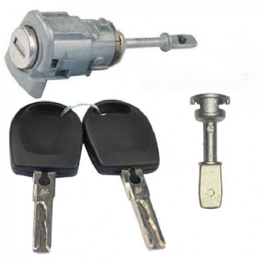 Cilindro de Fechadura da Porta Dianteira Esquerda para Volkswagen Gol e Saveiro - Atemis - 1819