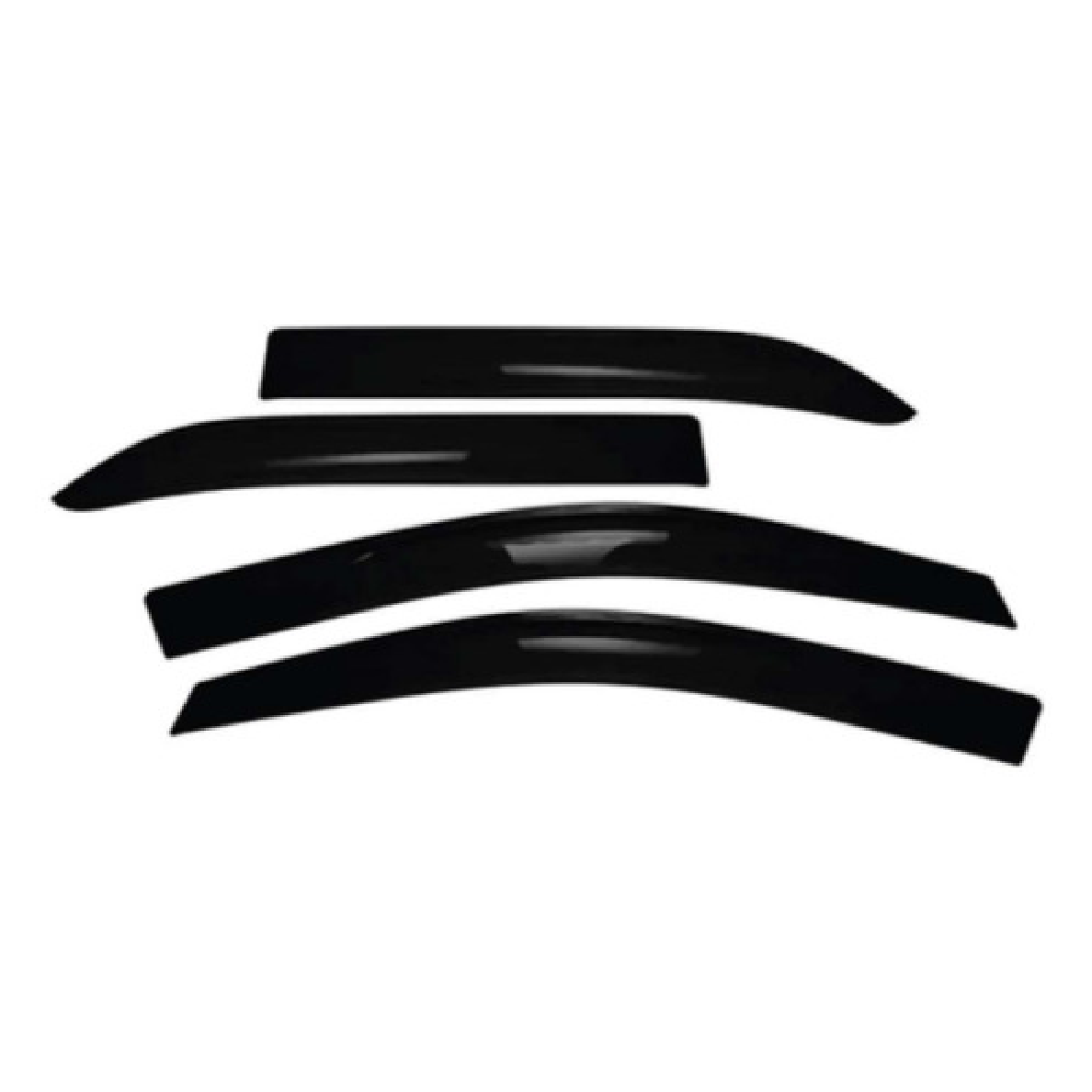 Calha Acrílico Fumê para Citroen C3 - Marcon - CT-208