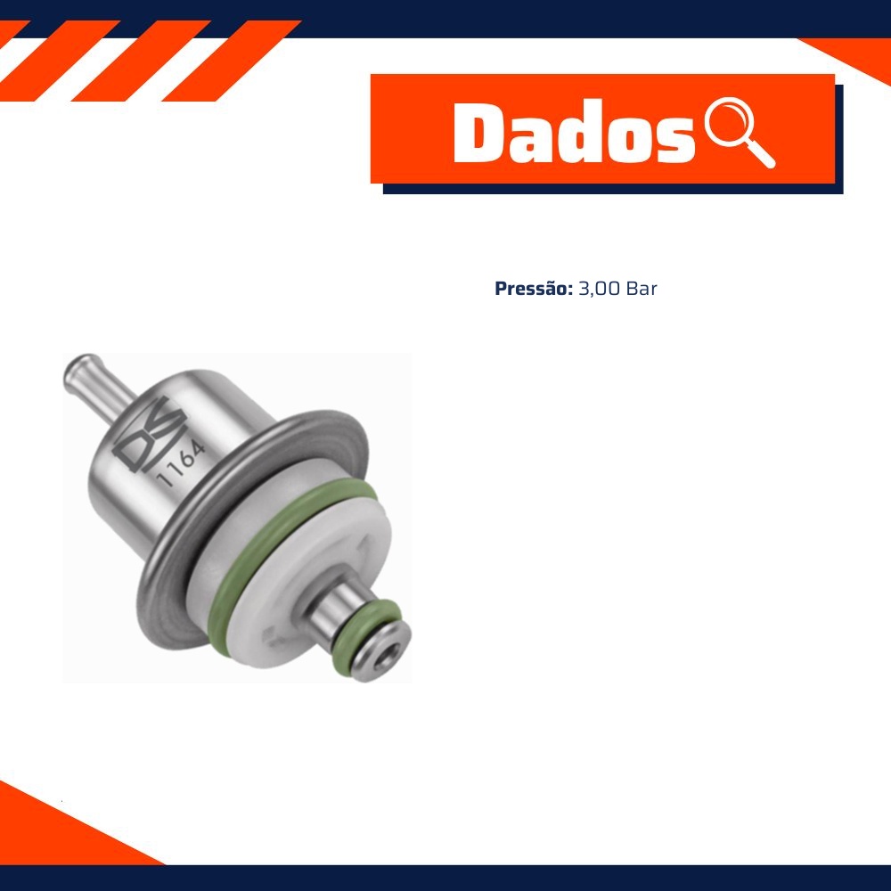 Regulador de Pressão 3,00 Bar - DS - 1164