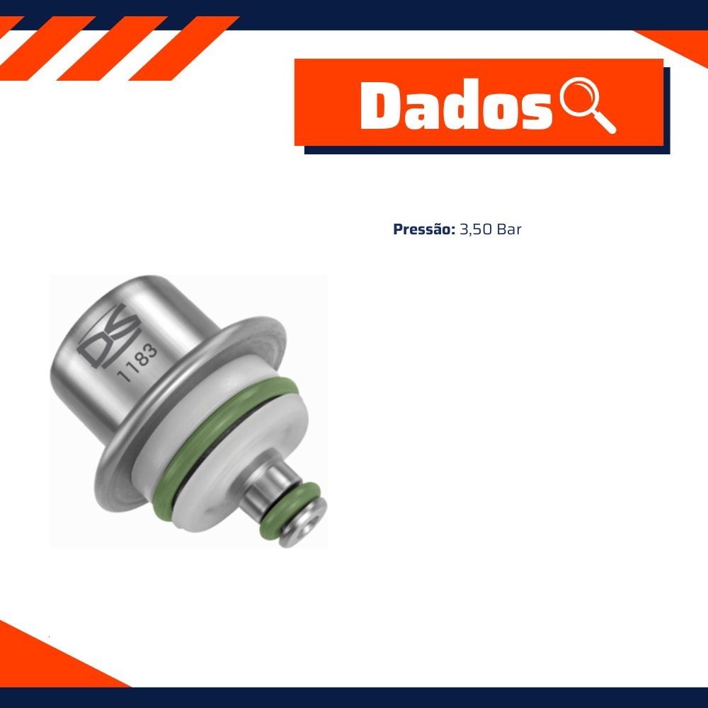 Regulador de Pressão 3,50 Bar - DS - 1183