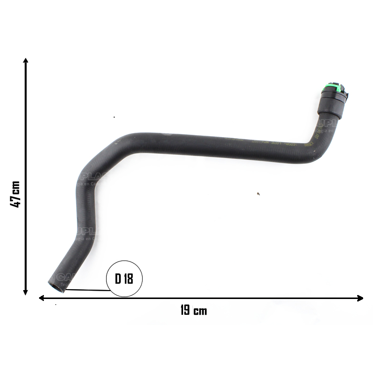 Mangueira do Aquecedor do Ar para Chevrolet Vectra - Cauplas - 13588
