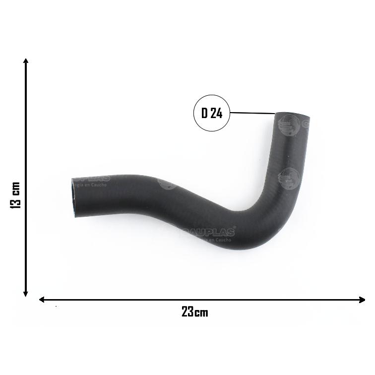 Mangueira do Aquecedor do Ar para Chevrolet Sonic e Sonic Sedan - Cauplas - 913324