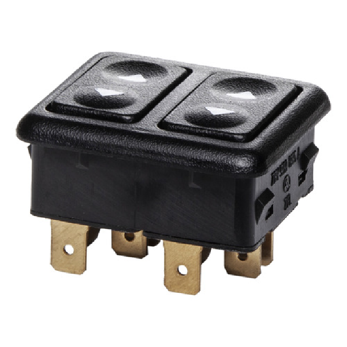 Interruptor do Vidro Elétrico Duplo Dianteiro Esquerdo para Ford Escort e Verona - Kostal - 3900100