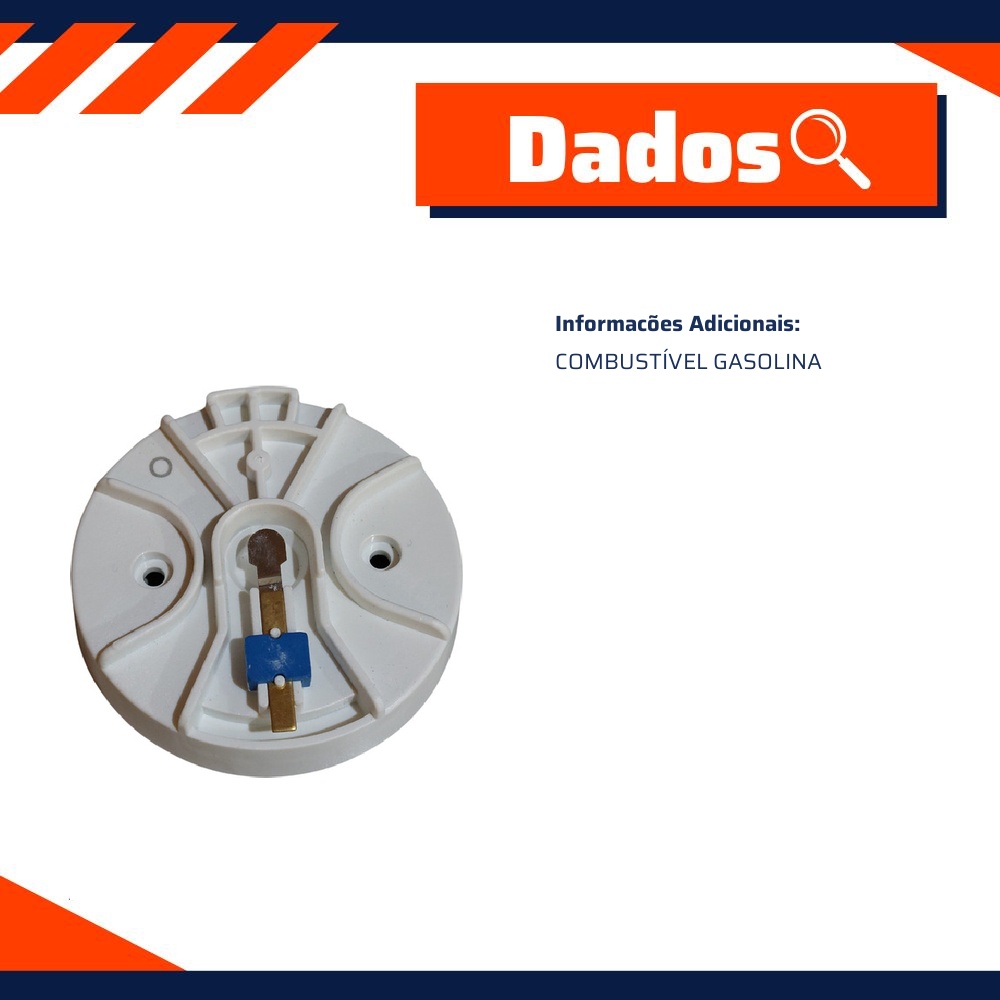 Rotor do Distribuidor para Chevrolet Blazer e S10 - Olimpic - 21 566