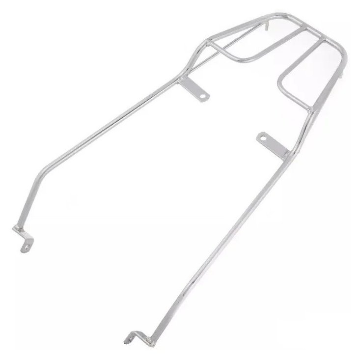 Bagageiro Traseiro Cromado Sansão para Suzuki YES 125 - Pro Tork - BA-89SZC