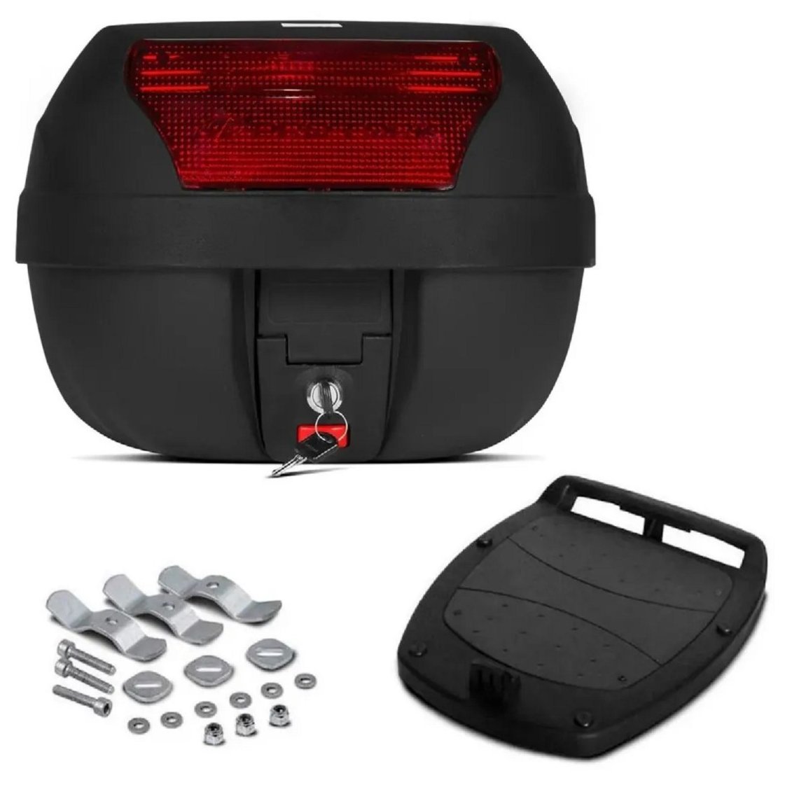 Baú Traseiro 28 litros Preto - Pro Tork - BP-03