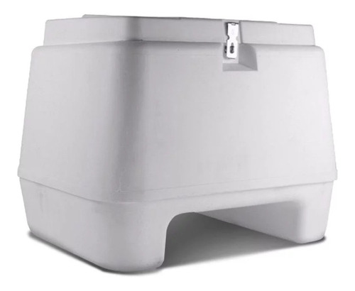 Baú Moto Plástico Branco 80 L - Pro Tork - BP-05BC