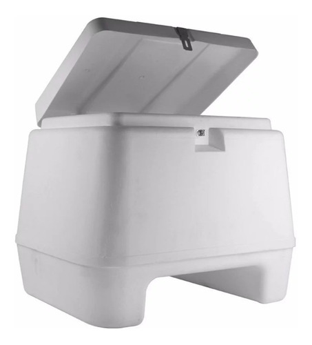 Baú Moto Plástico Branco 80 L - Pro Tork - BP-05BC
