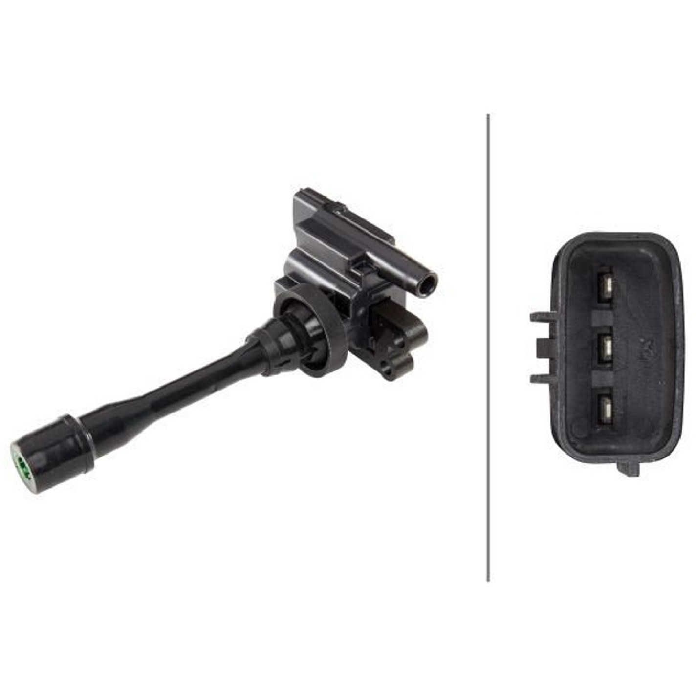 Bobina de Ignição para Mitsubishi Lancer e Pajero - Hella - HBI0032