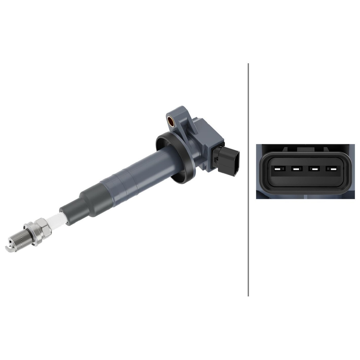 Bobina de Ignição para Toyota Corolla e Fielder - Hella - HBI0051