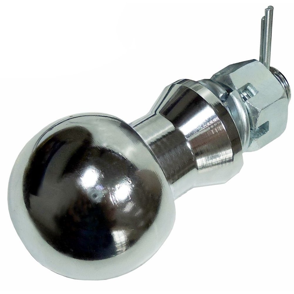 Bola para Engate de Reboque 50mm² Aço Cromado - DNI - 8350