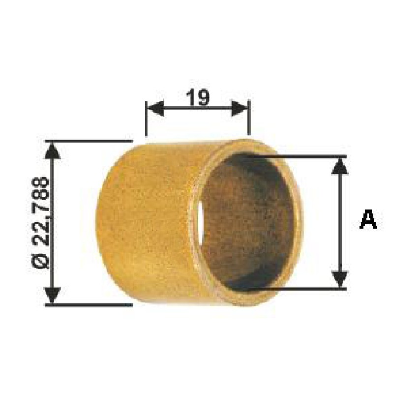 Bucha para Motor de Partida 10 Unidades para Ford F-1000 e F-4000 - Unifap - BC1-0022-00