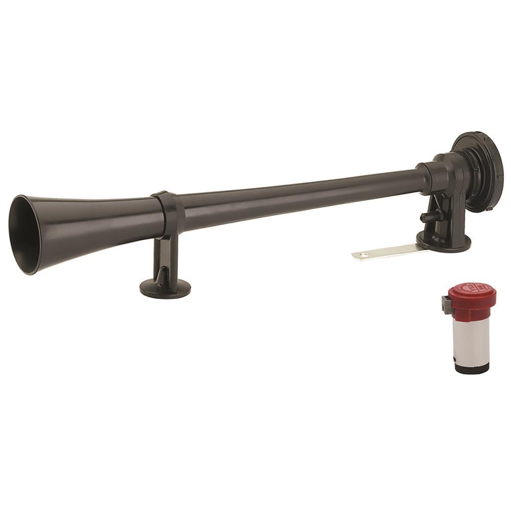 Buzina Corneta 110Db 24V Preta - Gauss - GB1012