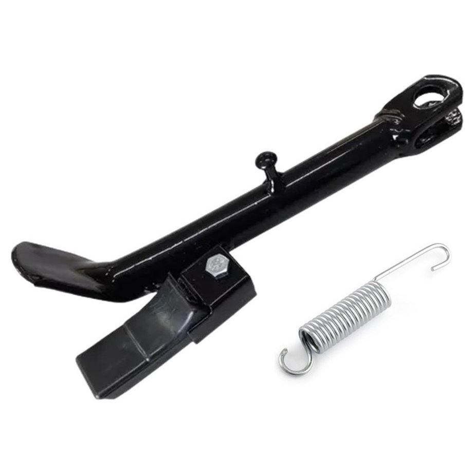 Cavalete Lateral de Aço Preto - Cometa Moto - 2013-B