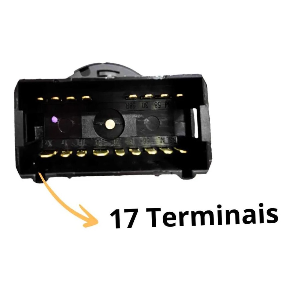 Chave de Luz Comutadora com Dimmer 24V 2TB941534 - DNI - 2160