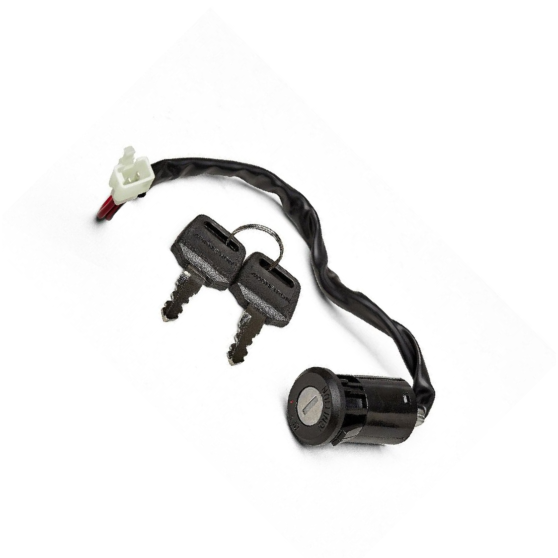 Chave de Ignição Dianteira com 2 Chaves para Honda CG 125 - Magnetron - 90260030