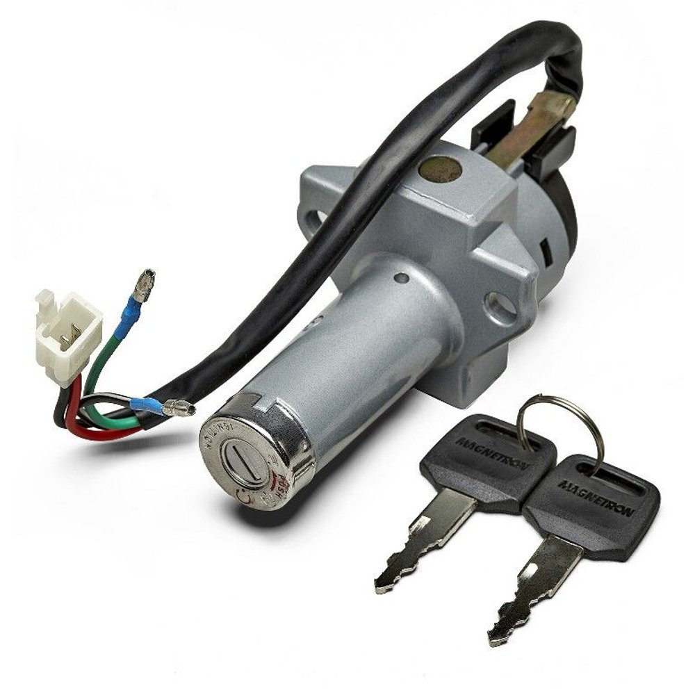 Chave de Ignição Dianteira com 2 Chaves para Honda XLX 350R - Magnetron - 90260090