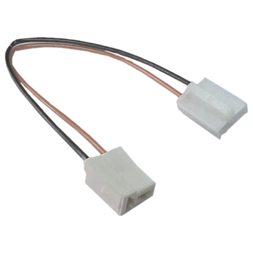 Chicote de Reparo com 2 Vias Fêmea 12 V 150 mm para Fiat Tipo - TC Chicotes - TC 102.1223