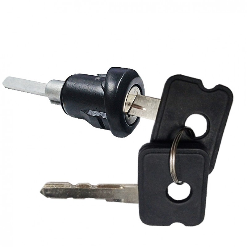 Cilindro da Tampa Externa Preto para Chevrolet Monza e Monza Hatch - Atemis - 4118