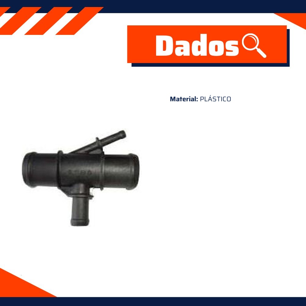 Flange Fluxo D Água para Volkswagen Polo e Polo Sedan - Valclei - VC-143.F
