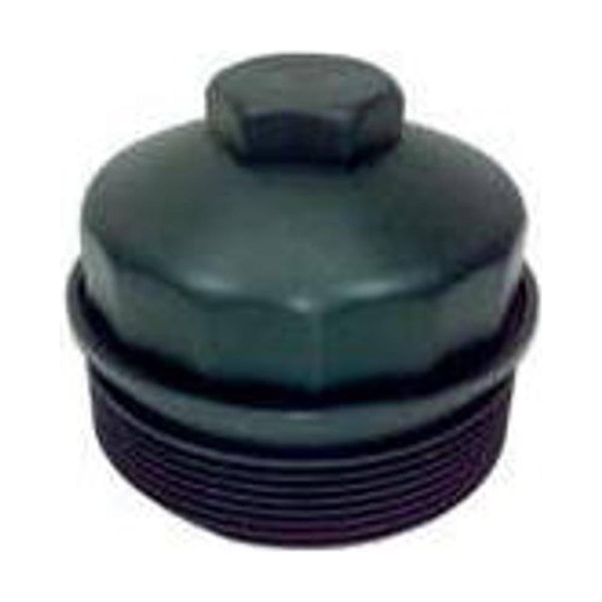Copo do Filtro de Óleo Lubrificante Plástico Preto com Anel para Chevrolet S10 e Trailblazer - Valclei - CO-2000