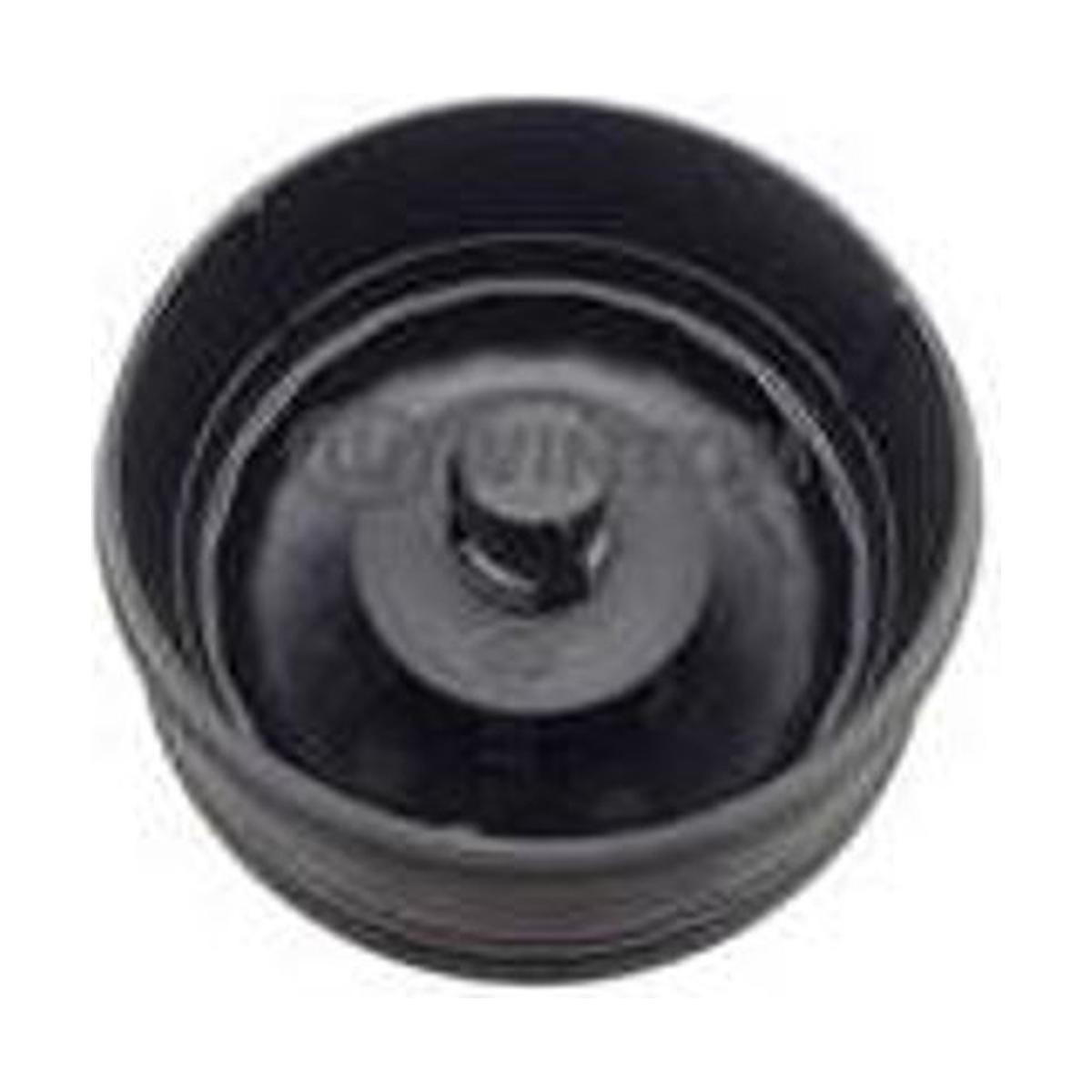 Copo do Filtro de Óleo Lubrificante Plástico Preto Rosqueável para Renault Master - Valclei - CO-2004