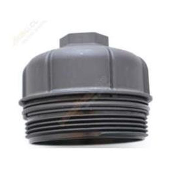 Copo do Filtro de Óleo Lubrificante Preto Rosqueável com Anel para Fiat Toro e Jeep Renegade - Valclei - CO-2007