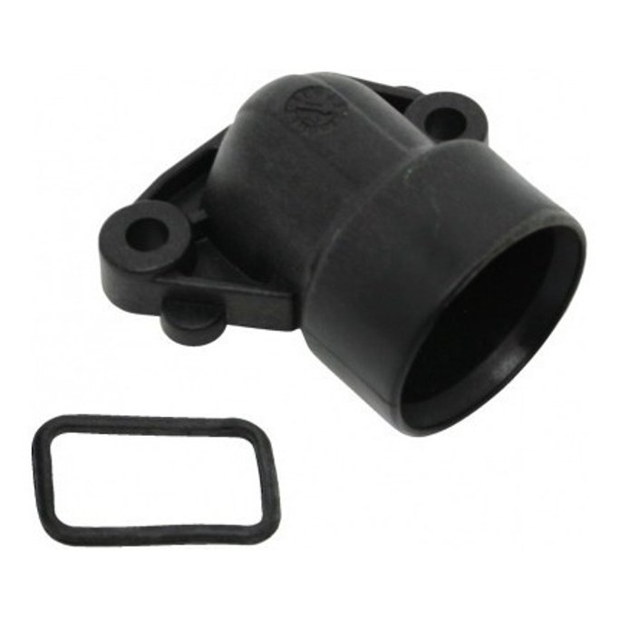 Cotovelo de Plástico Preto para Válvula Termostática - AJE - 087212