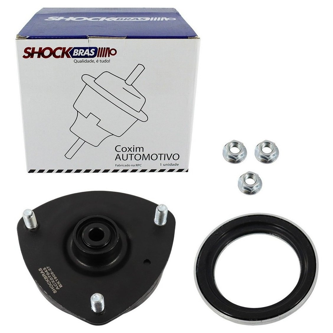 Coxim de Amortecedor Dianteiro Lado Direito ou Esquerdo para Honda Civic - ShockBras - ACX07043
