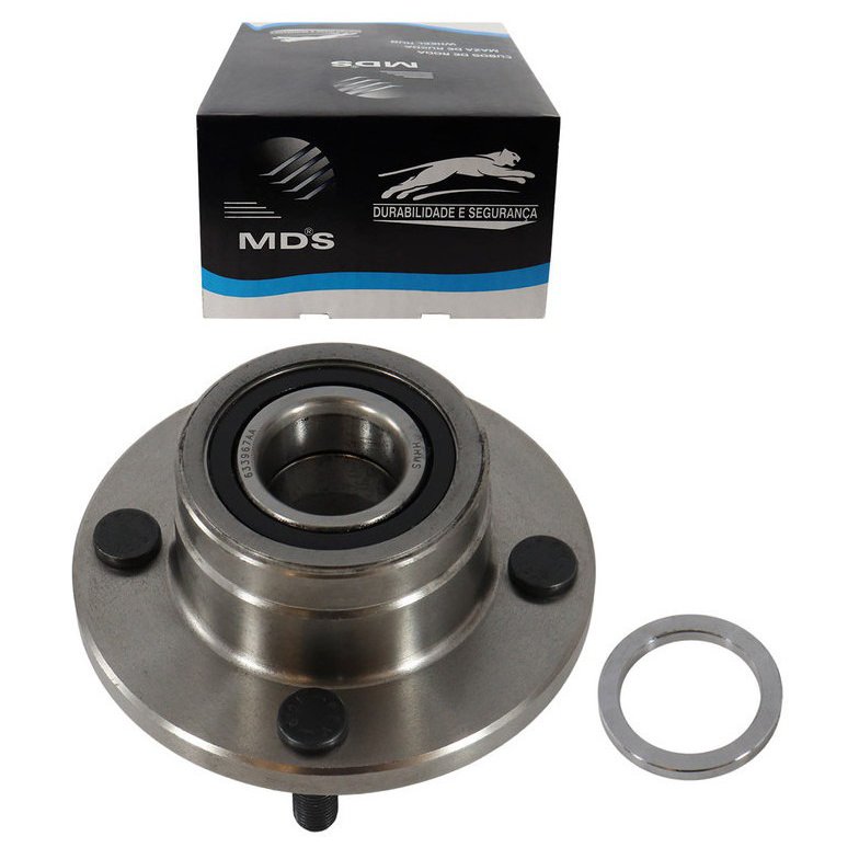 Cubo de Roda Traseiro 4 Furos com Rolamento para Ford Courier e Mondeo - MDS - CTC32