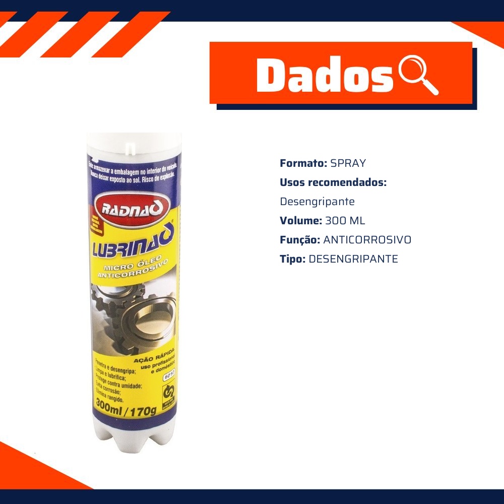 Desengripante - Radnaq - 6010