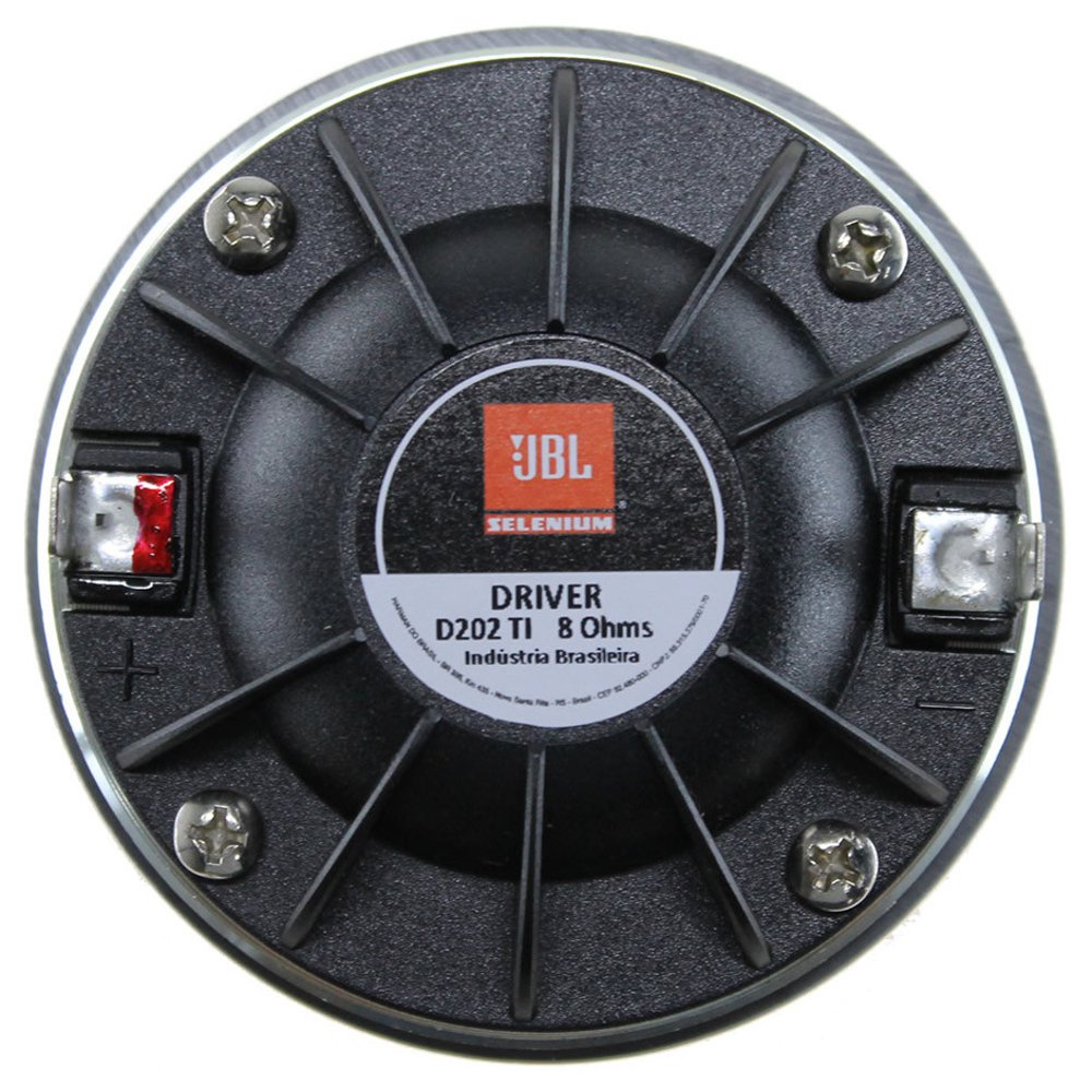 Driver de Titânio 60W RMS 1kHz-20kHz - JBL - D202TI