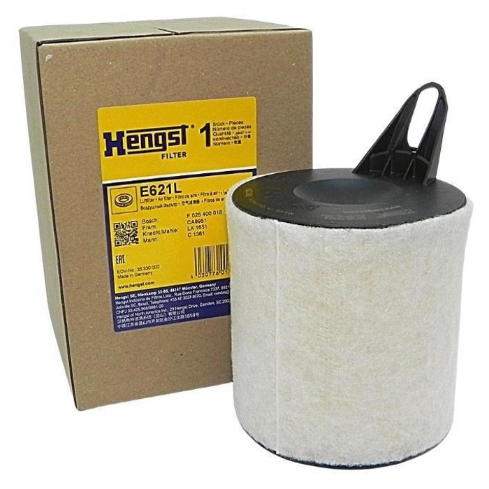 Filtro de Ar do Motor - Hengst - E621L