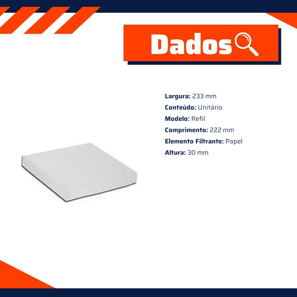 FIltro de Ar Condicionado Cabine - Fram - CF10838