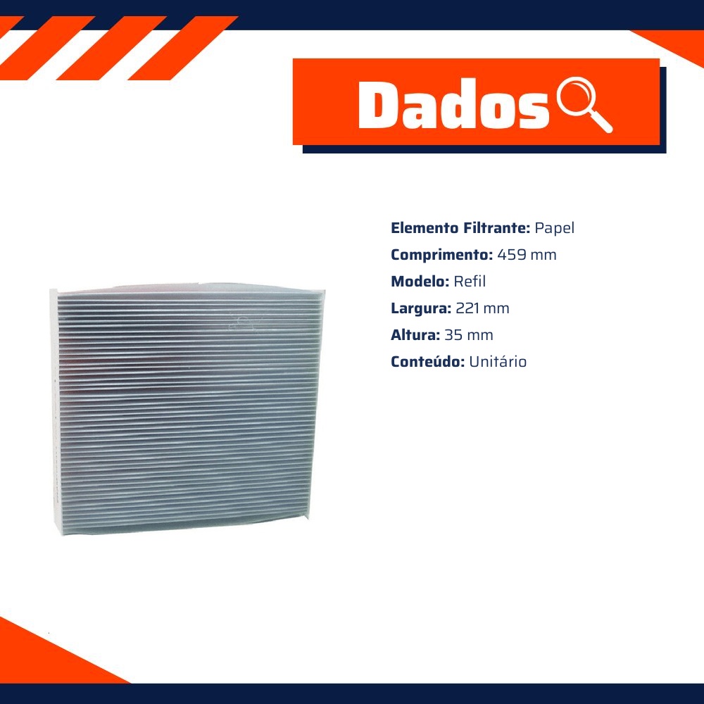 FIltro de Ar Condicionado Cabine - Fram - CF5665