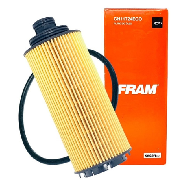 Filtro de Óleo Lubrificante para Chevrolet S10 e Trailblazer - Fram - CH11724ECO
