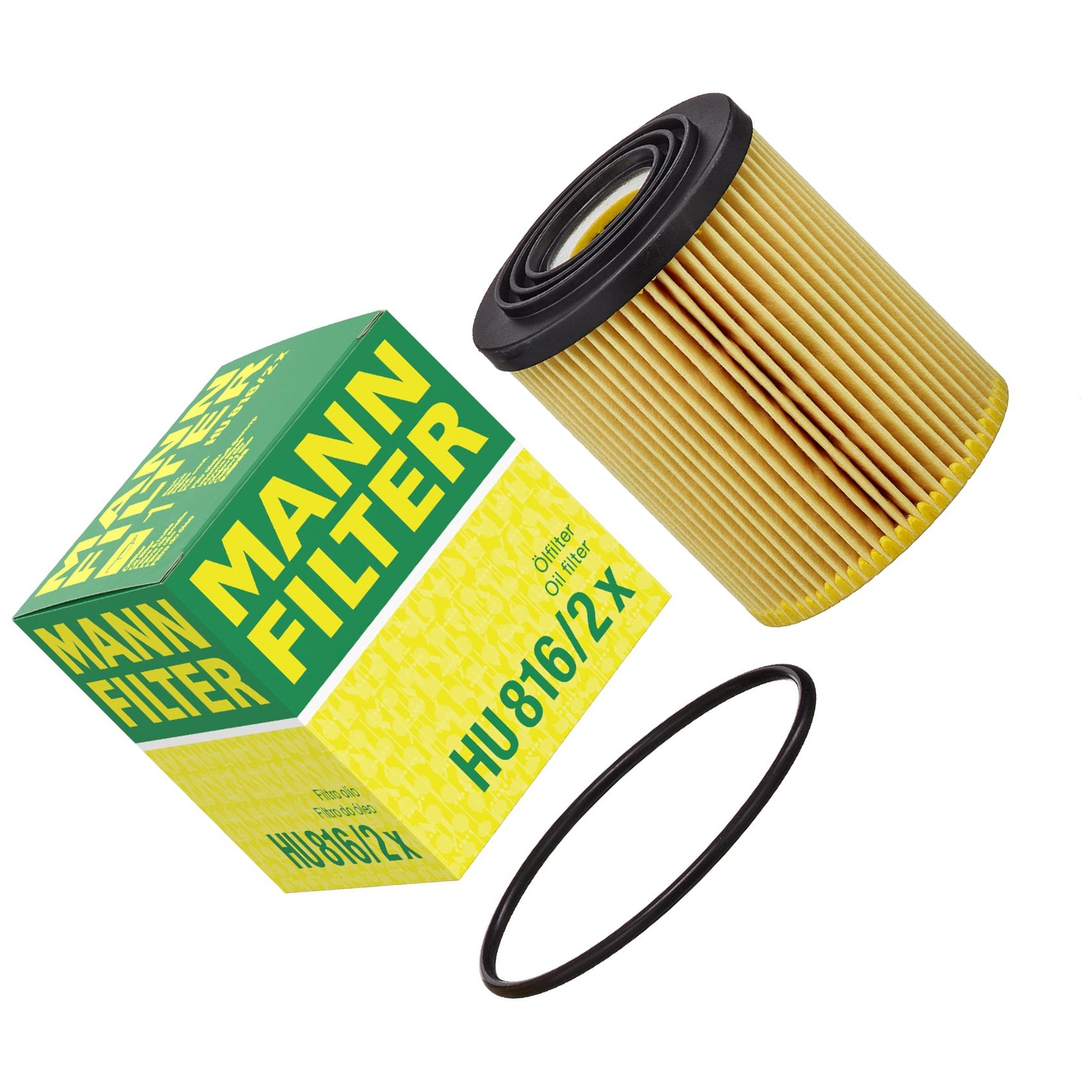 Filtro de Óleo Lubrificante - Mann-Filter - HU816/2x