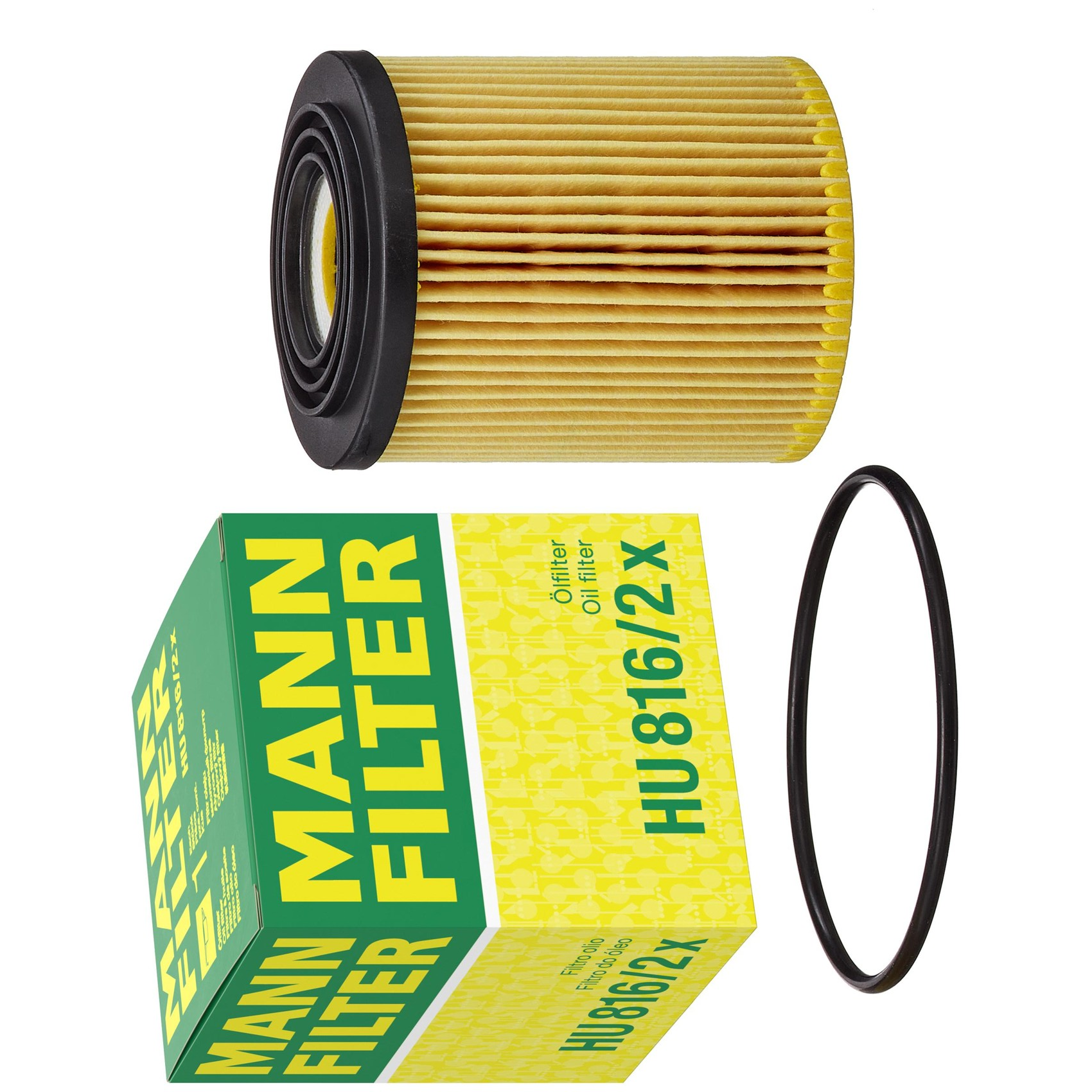 Filtro de Óleo Lubrificante - Mann-Filter - HU816/2x