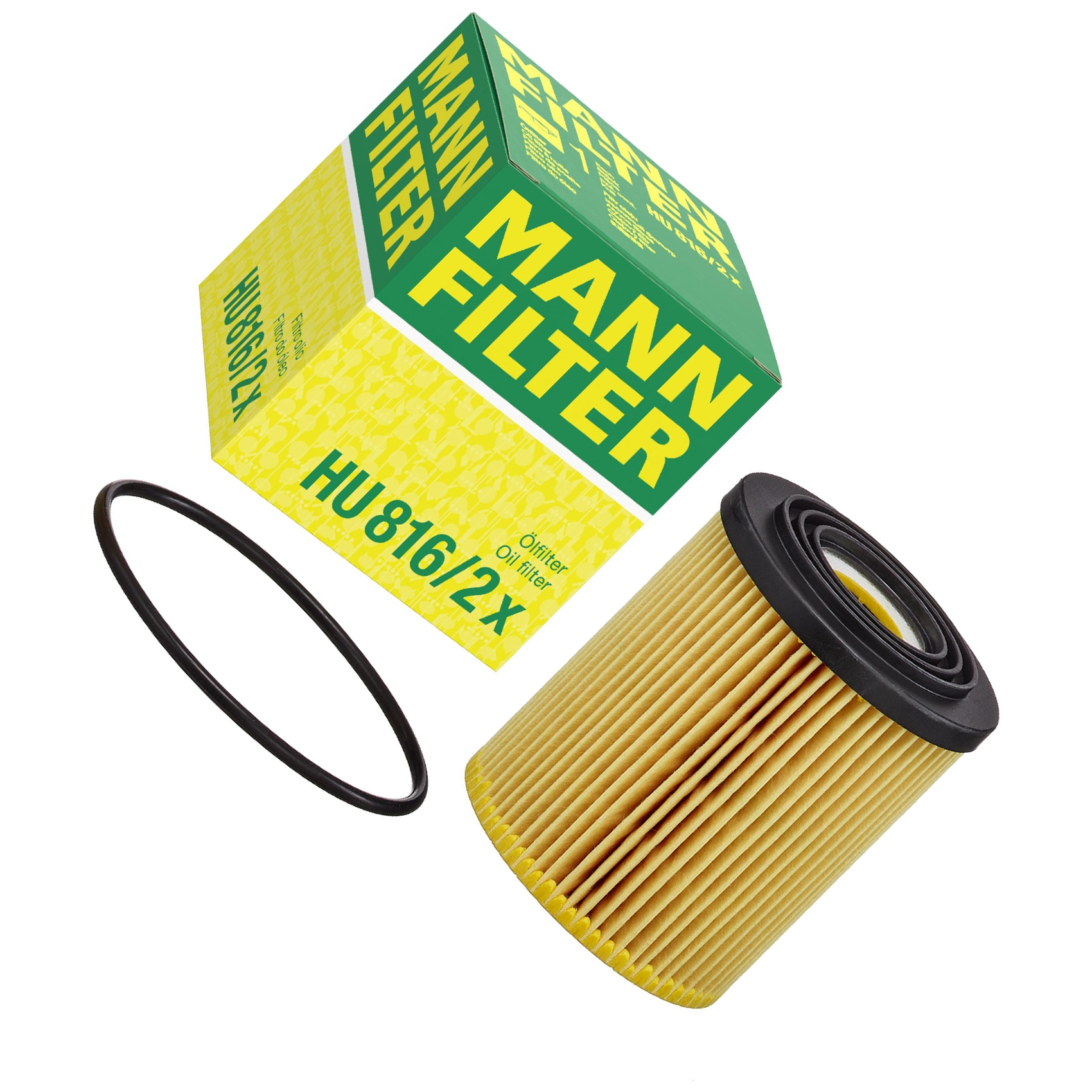 Filtro de Óleo Lubrificante - Mann-Filter - HU816/2x