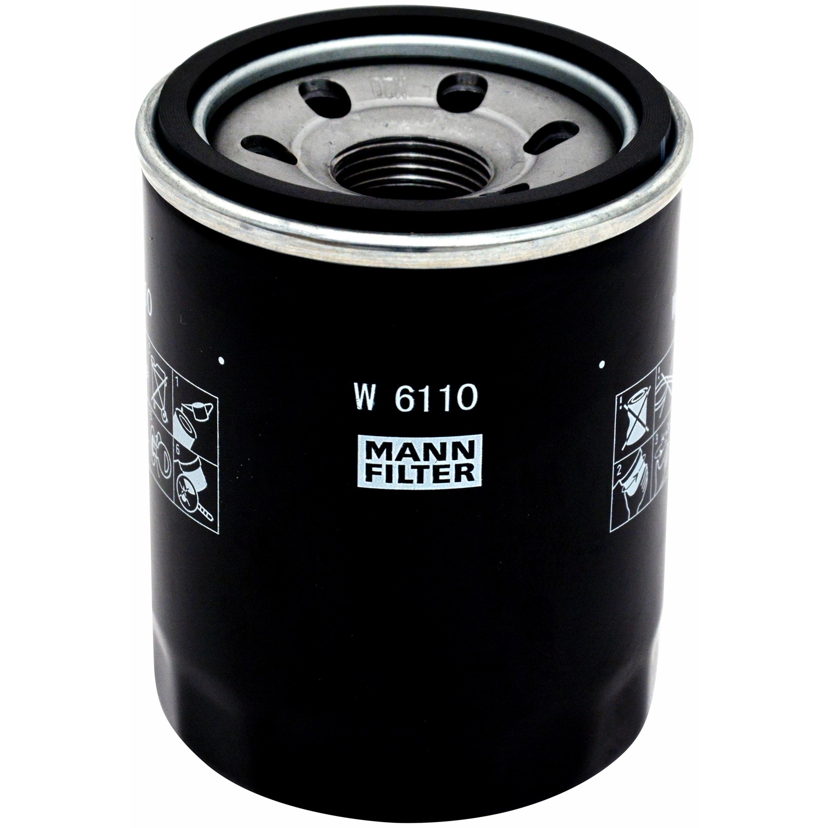 Filtro Blindado de Óleo Lubrificante - Mann-Filter - W6110