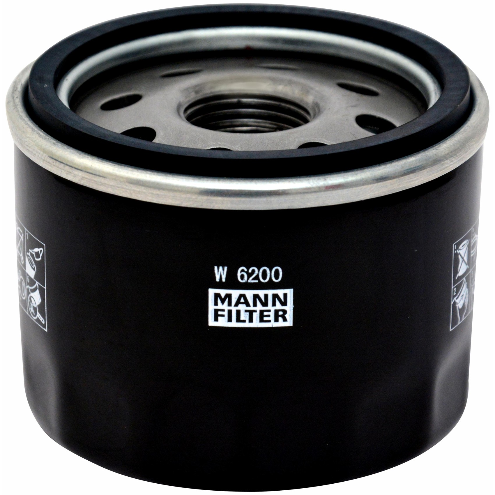 Filtro Blindado de Óleo Lubrificante para Toyota Etios - Mann-Filter - W6200
