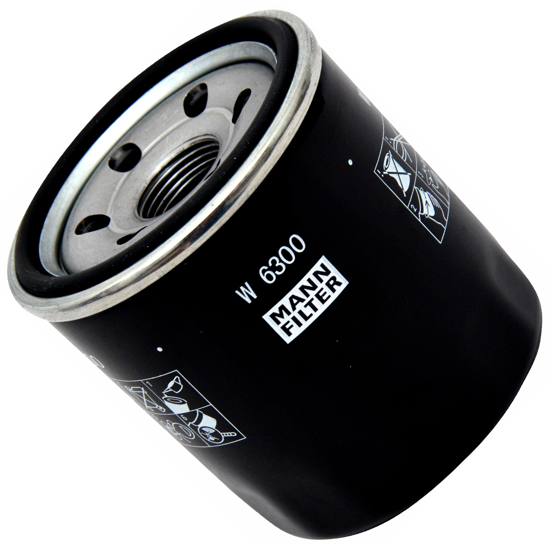 Filtro Blindado de Óleo Lubrificante para Hyundai HB20 e KIA Picanto - Mann-Filter - W6300