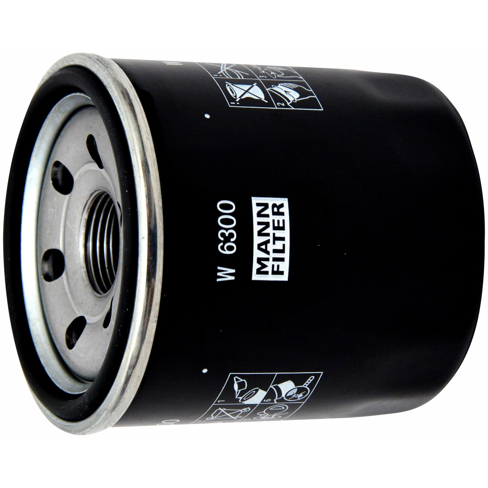 Filtro Blindado de Óleo Lubrificante para Hyundai HB20 e KIA Picanto - Mann-Filter - W6300