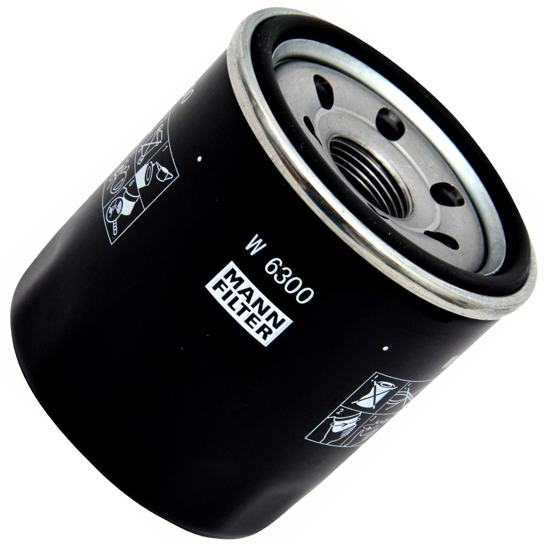 Filtro Blindado de Óleo Lubrificante para Hyundai HB20 e KIA Picanto - Mann-Filter - W6300