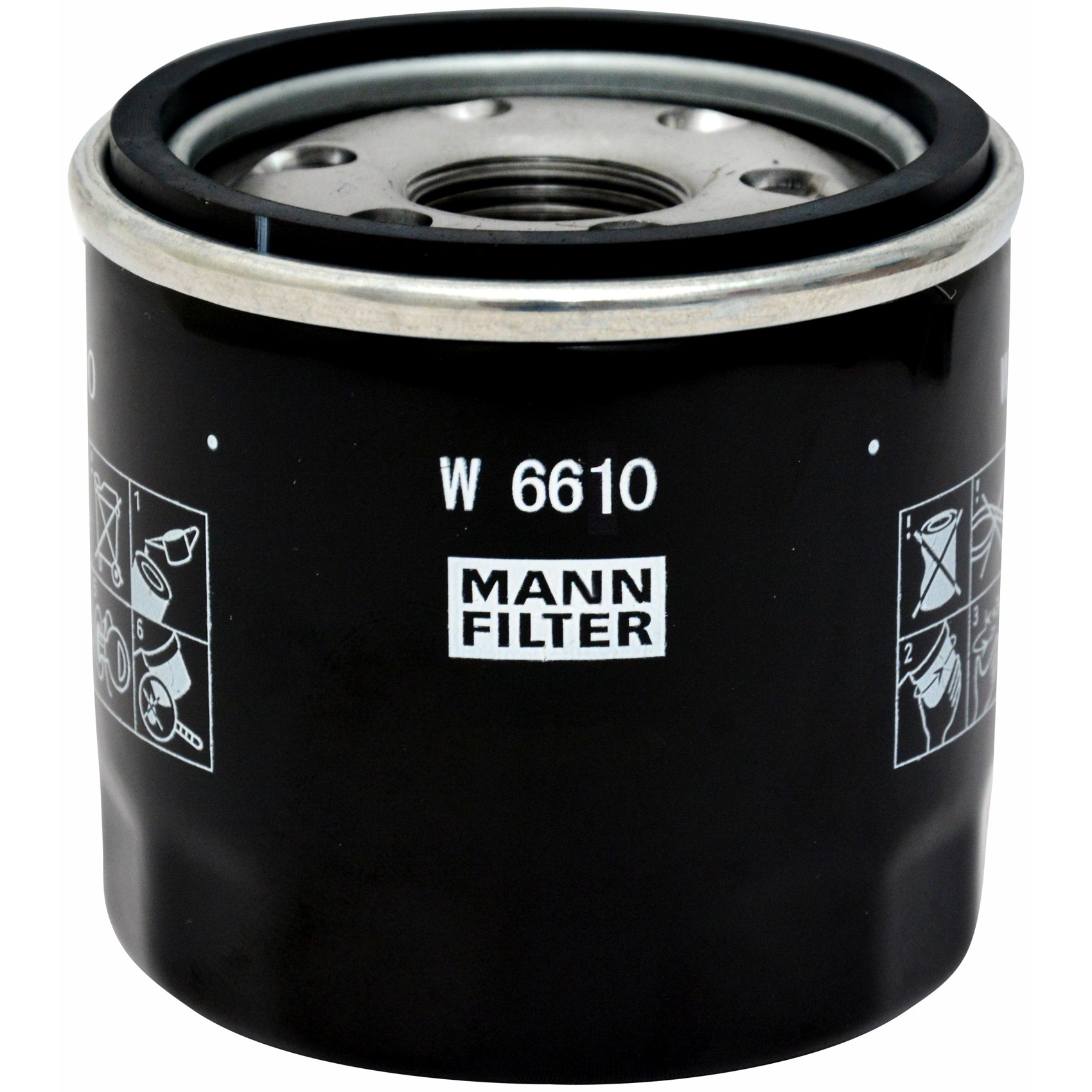 Filtro Blindado de Óleo Lubrificante - Mann-Filter - W6610